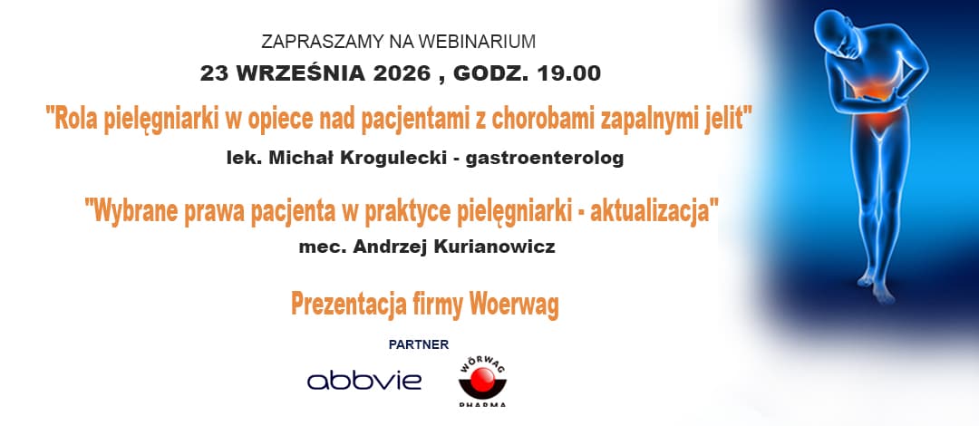 Rola pielęgniarki w opiece nad pacjentami z chorobami zapalnymi jelit